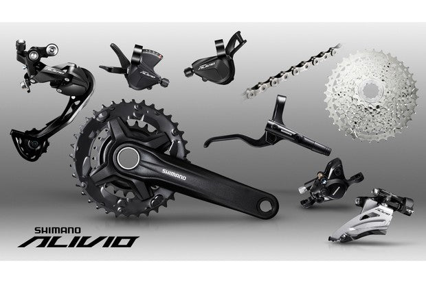 Group set shimano alivio hotsell 9 speed