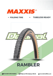 Tire Rambler 700c Tubeless Ready Folding Tire Original ( SOLD PER PC. )