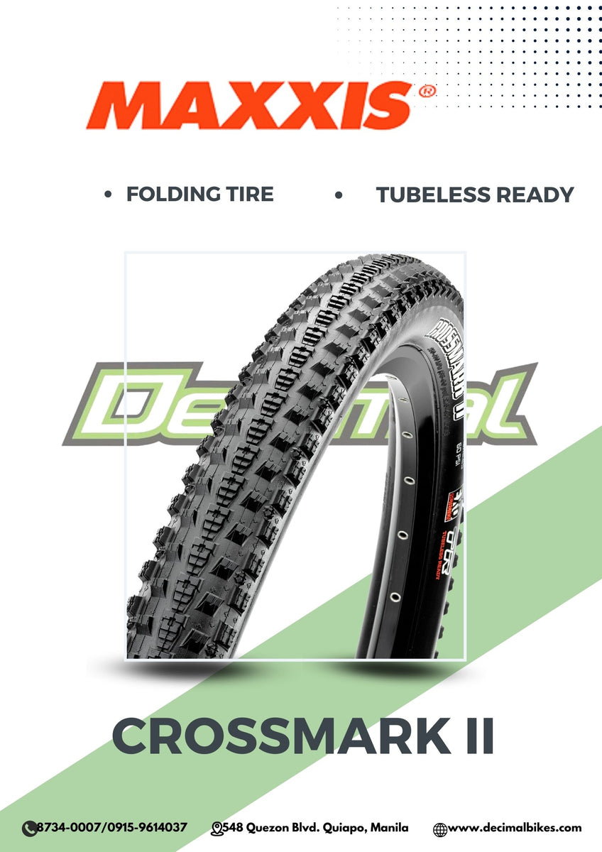 Tire Crossmark Tubeless Ready Folding Tire Tubeless Original
