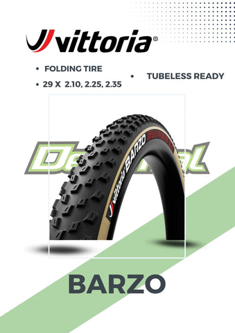Tire Barzo XC-Race Folding Tire Tubeless ( SOLD PER PC. )