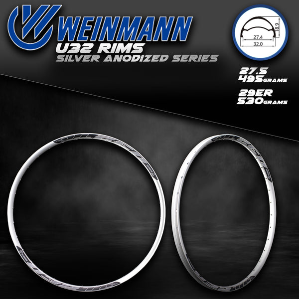 Rims U32 Tubeless Ready ( SOLD PER PC. )