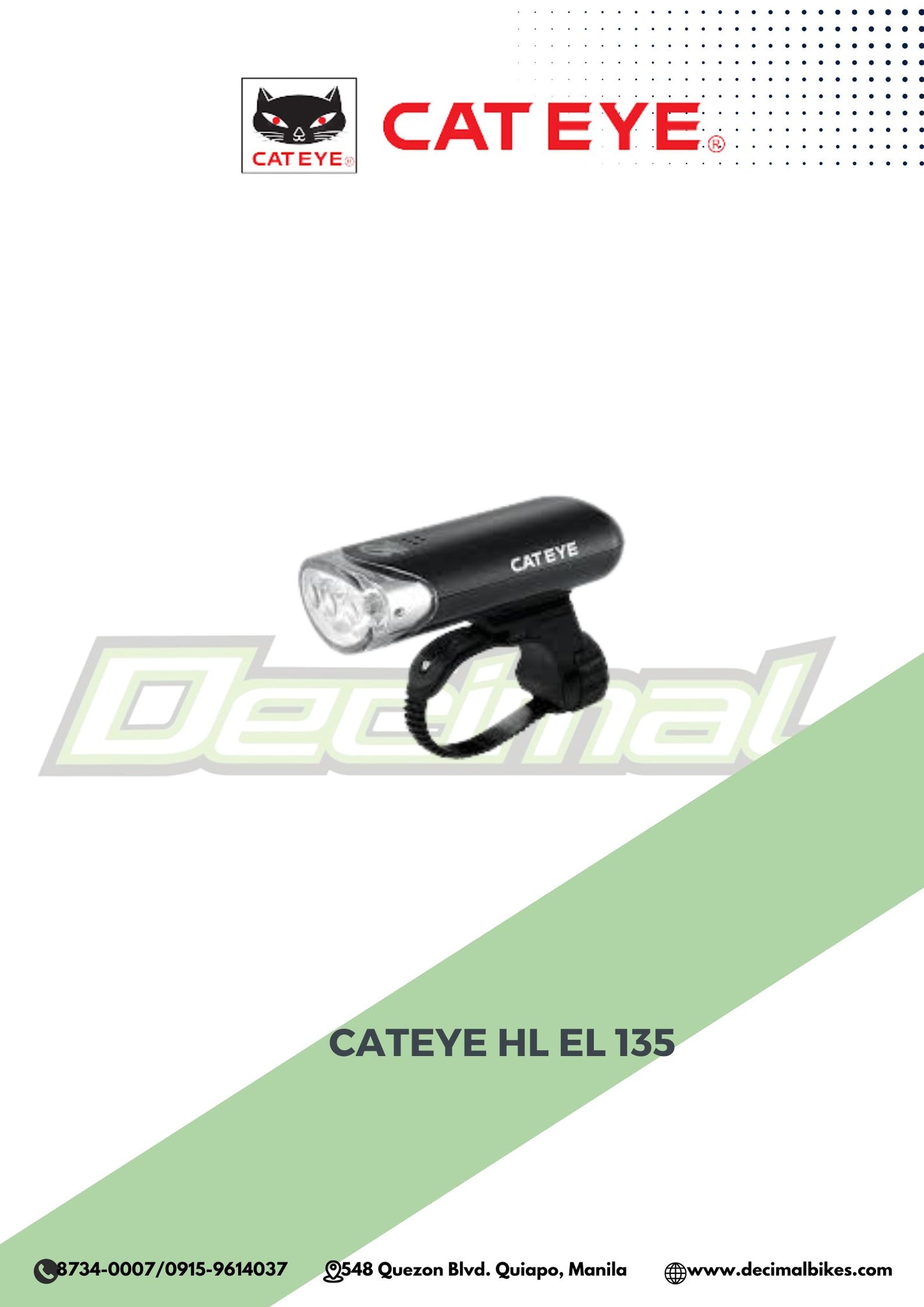 Headlight HL-EL135