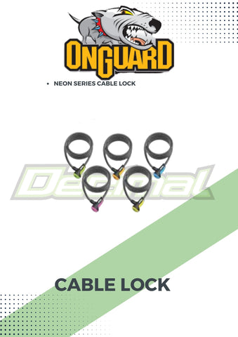 Lock Cable Lock Neon Series