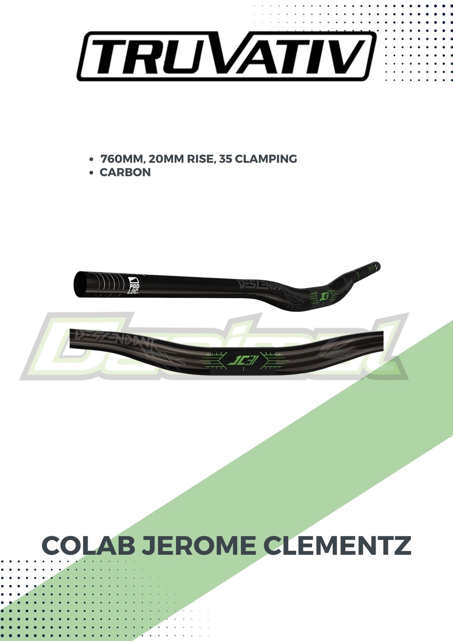 Handle Bar Descendant Colab Jerome Clementz Carbon