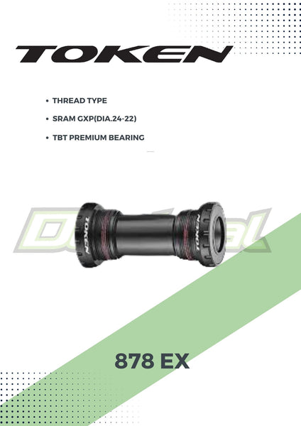 Bottom Bracket MTB and RB 877 & 878EX