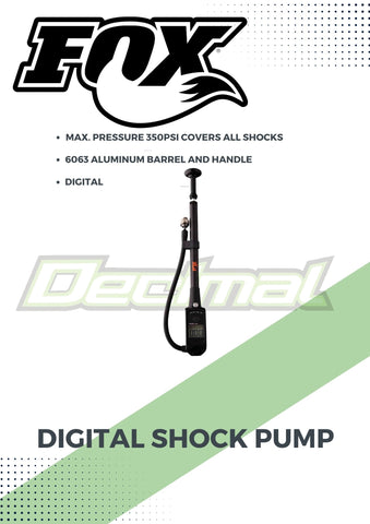 Shock Pump Digital with Bleeder