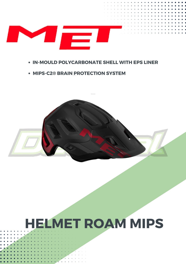 met roam mtb helm Helmet Roam MIPS – Decimal Bikes