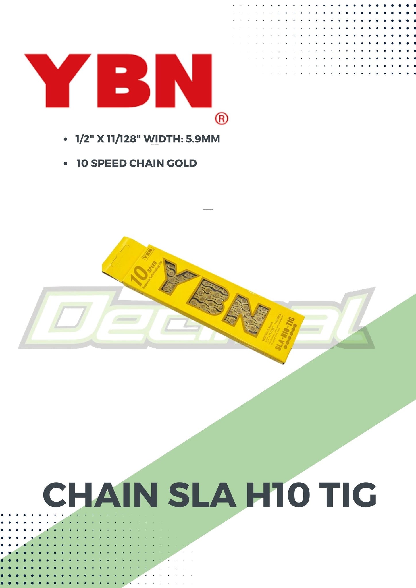 Chain SLA H10 TIG