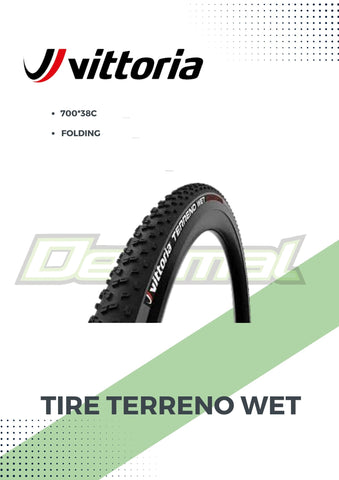 Tire Terreno Wet 700c Folding Tire ( SOLD PER PC. )
