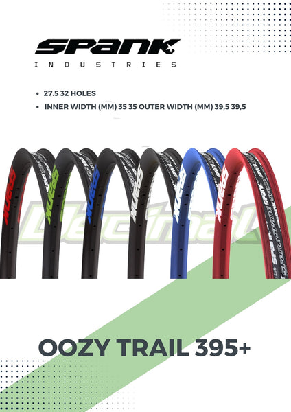 Rims Oozy Trail 395+ MTB Original Sold as Pair