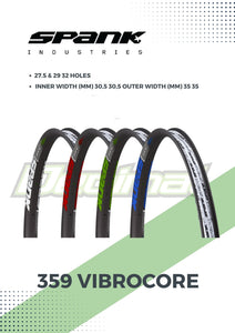 Rims 359 Vibrocore™ MTB Original Sold as Pair