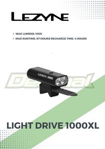 Light Lite Drive 1000 XL