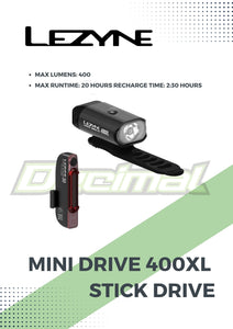 Lights Mini Drive 400XL / Stick Drive Pair