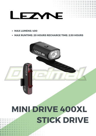 Lights Mini Drive 400XL / Stick Drive Pair