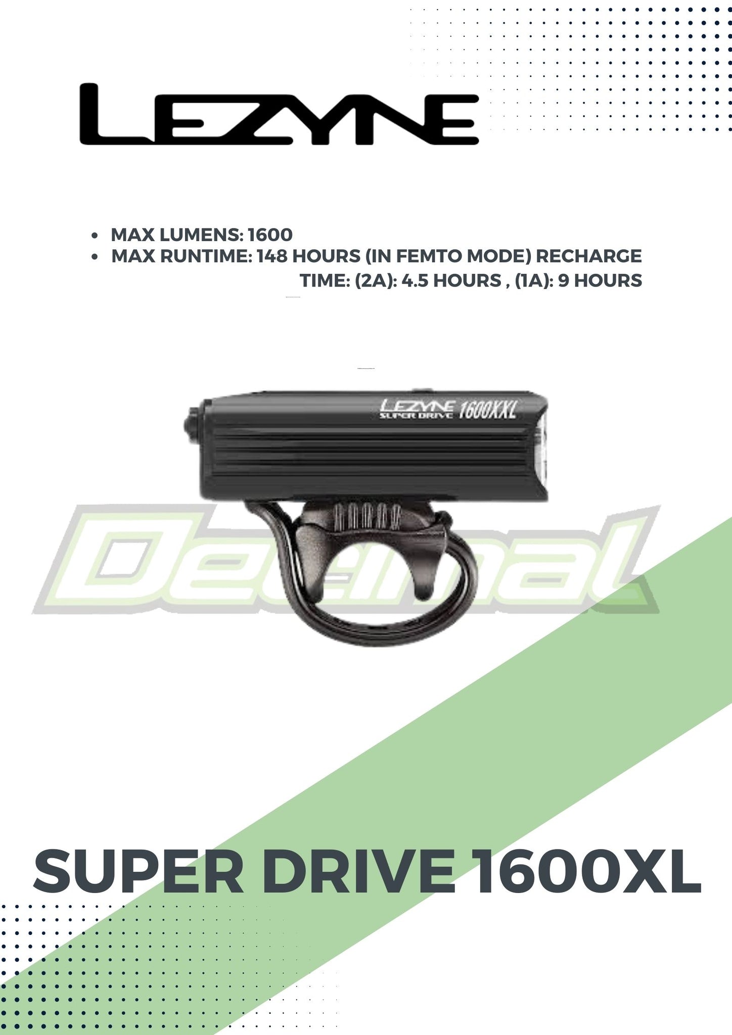 Light Super Drive 1600 XL