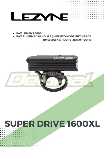 Light Super Drive 1600 XL