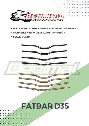 Handlebar Fatbar D35