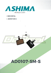 Disc Brake Pads AD0107-SM-S