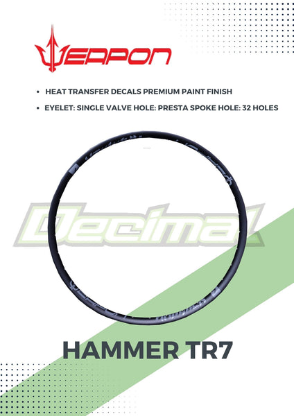 Rims Hammer TR7 Original ( SOLD PER PC. )