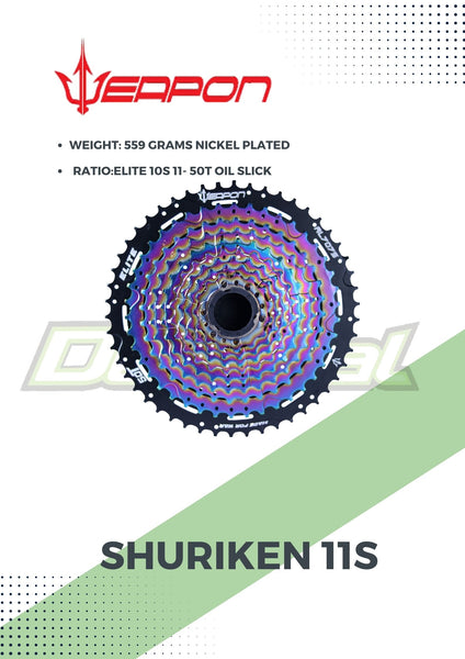 Cassette Shuriken 11S ELITE / PRO & MASTER