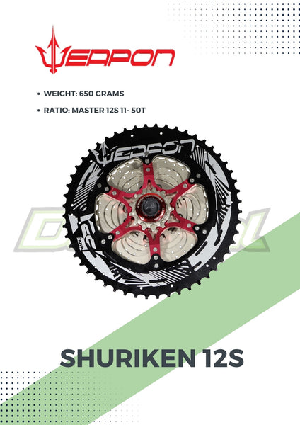 Cassette Shuriken 12S ELITE / MASTER