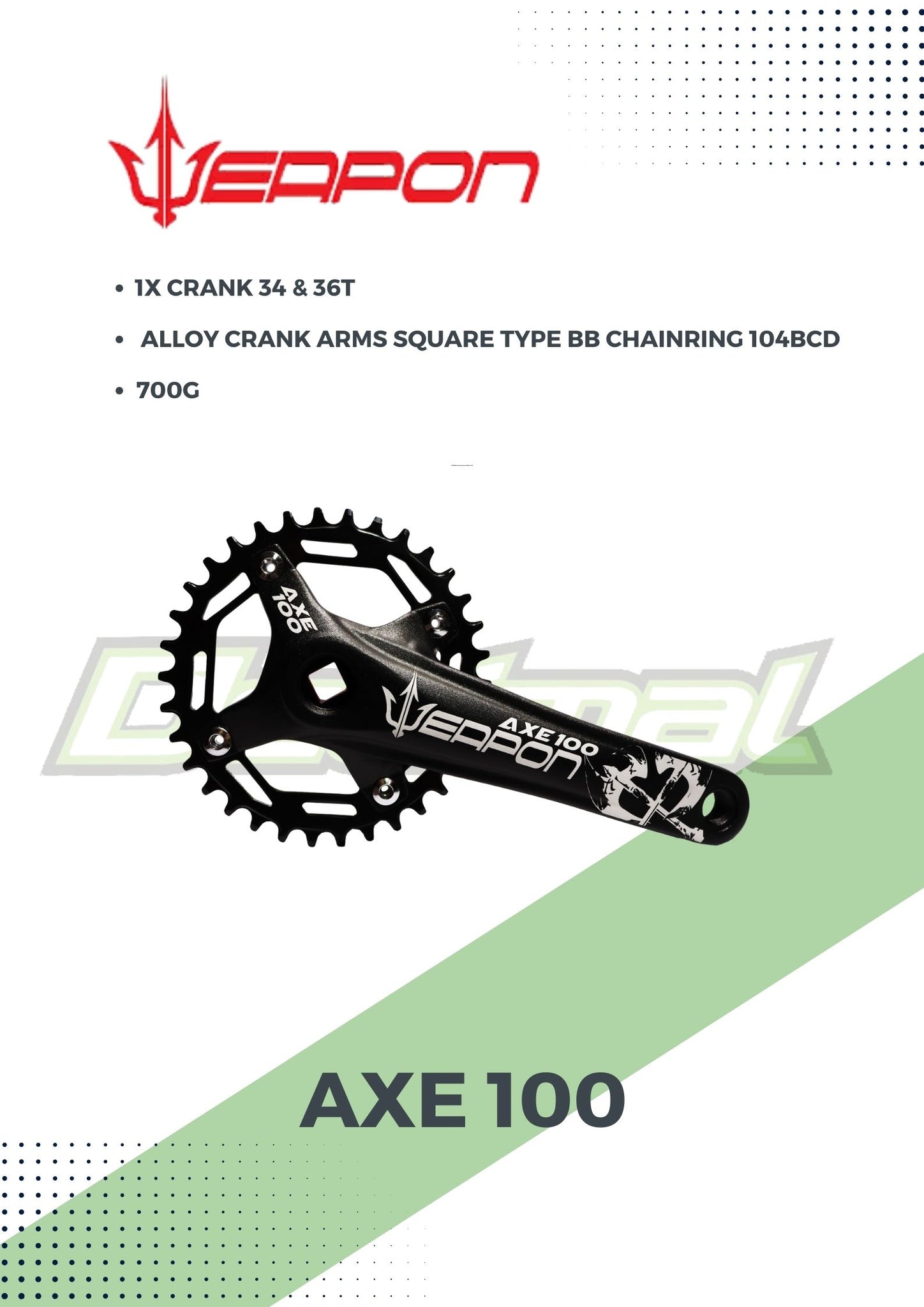 Crank Axe 100