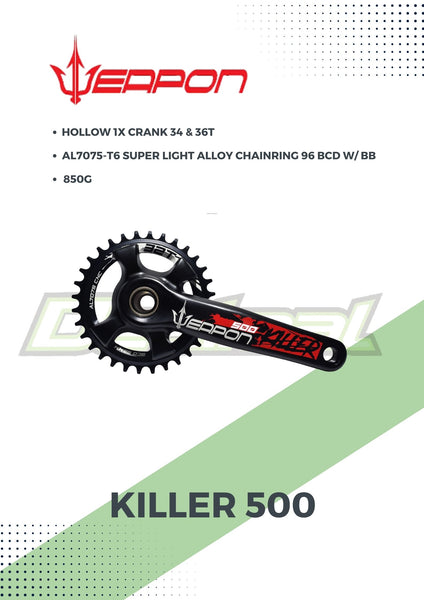 Crankset Killer 500