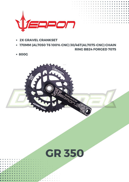 Crankset GR350