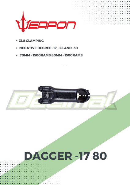 Handle Stem Dagger