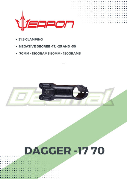 Handle Stem Dagger