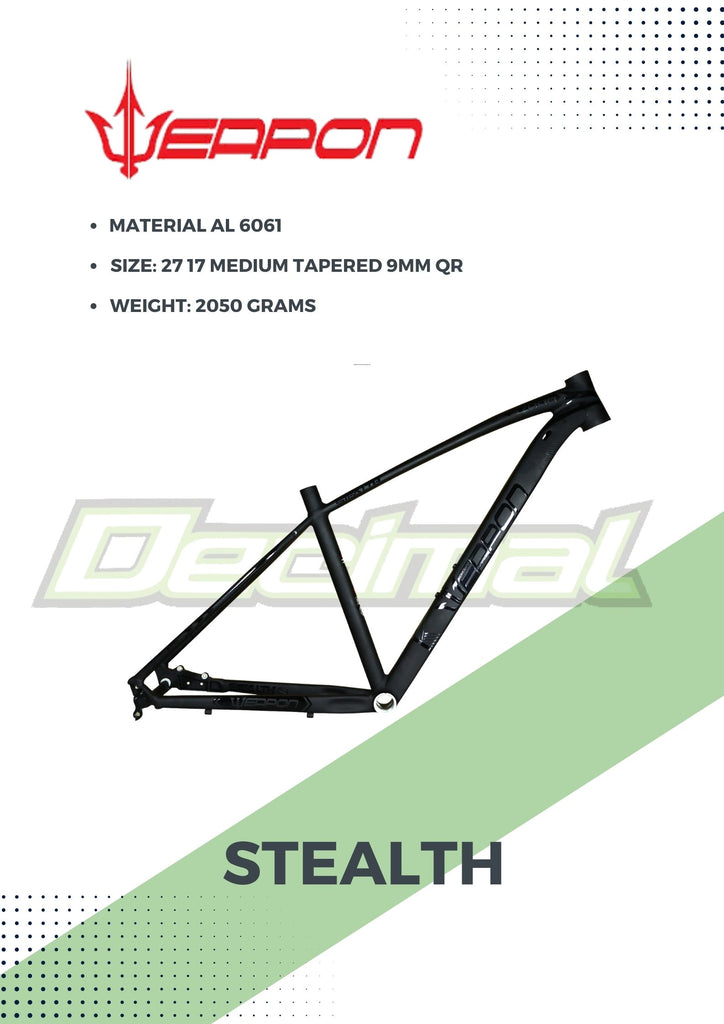 Weapon 2024 frame mtb