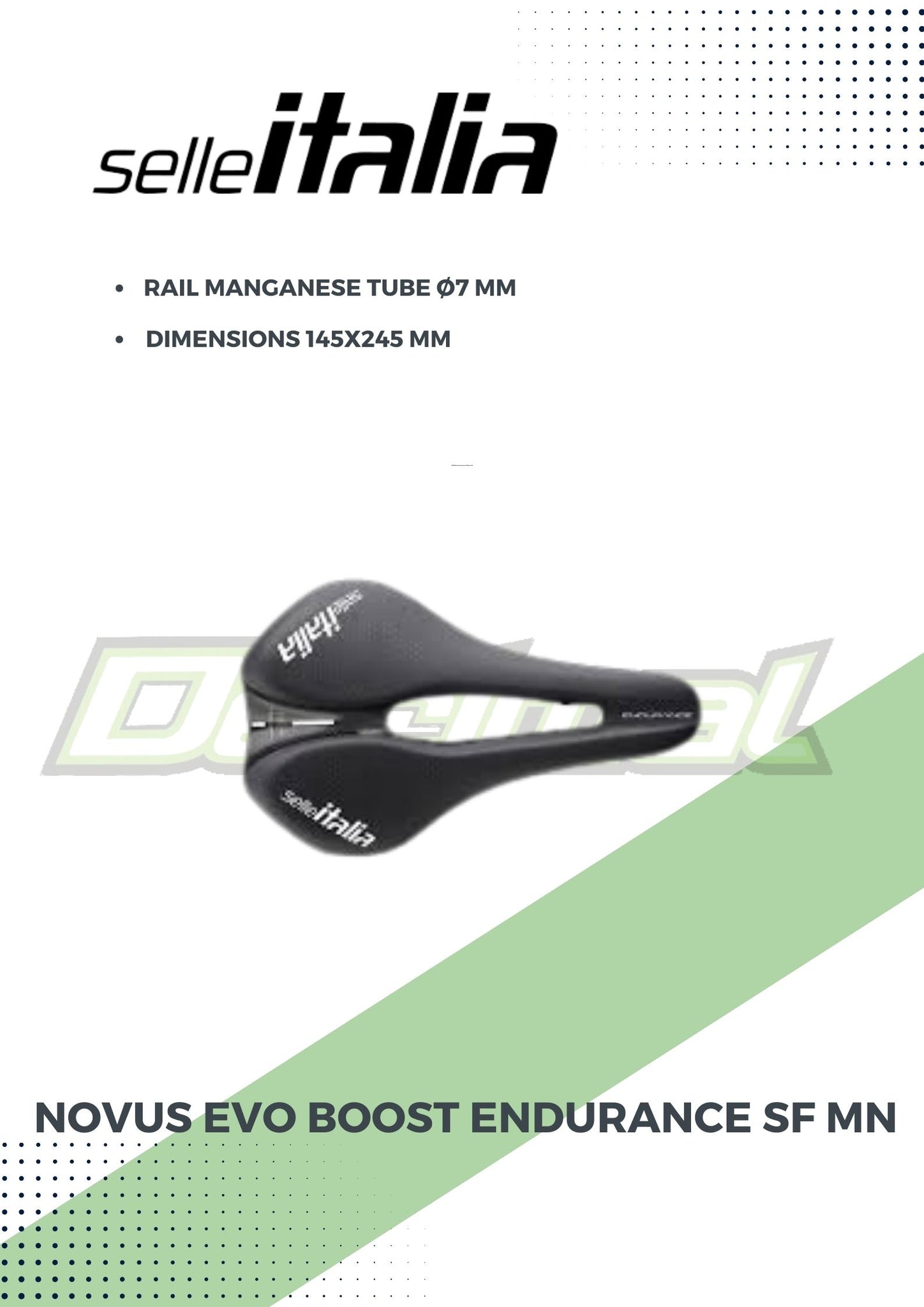 Saddle Novus Boost Evo Endurance TM SF