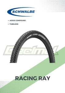 Tire Racing Ray Folding Tire Tubeless Original ( SOLD PER PC. )