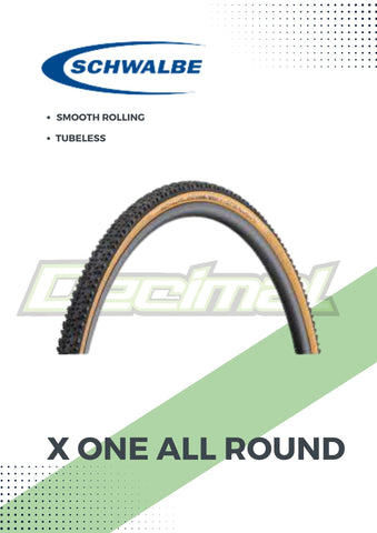 Tire X One All Round Folding Tire Original ( SOLD PER PC. )