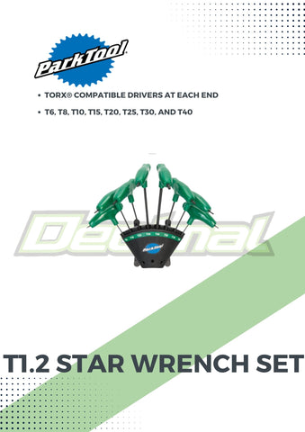 Tool Handle Star Wrench Set T1-2