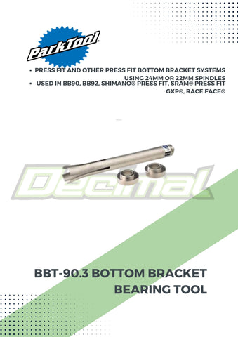 Tool Pressfit Bottom Bracket Bearing Tool BB-T90.3
