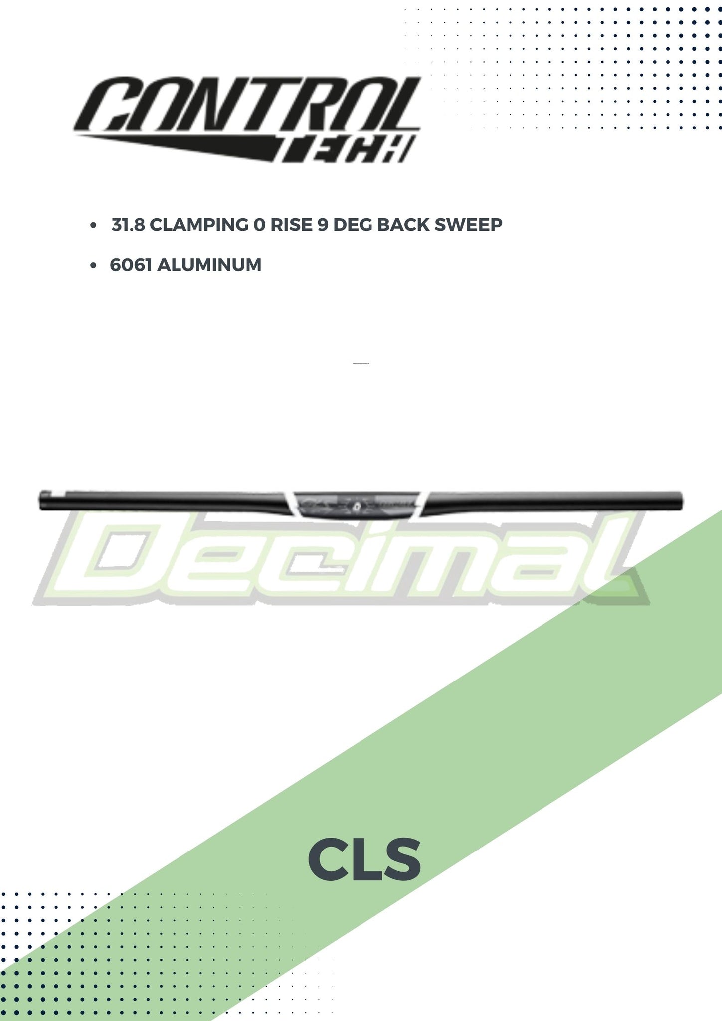 Handle Bar CLS Flat Top Bar