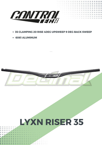 Handle Bar Lynx 35 Riser Bar