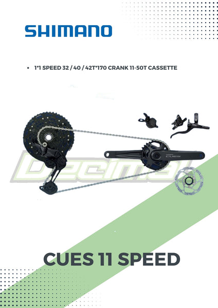 Groupset Cues U6000 1*11 Speed