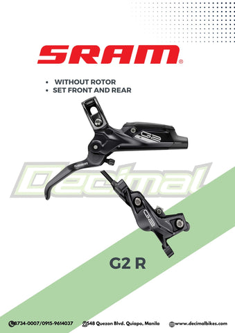 Hydraulic Disk Brakes G2 R ( Reach ) Front and Rear