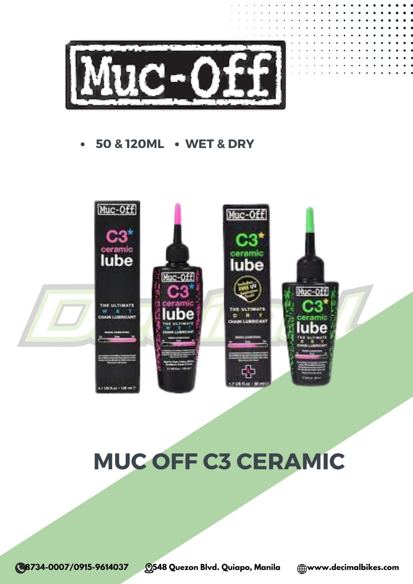 Lubricant C3 Ceramic Wet & Dry