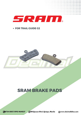 Disc Brake Pads Trail Guide G2