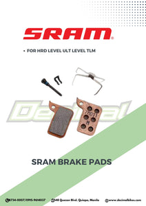 Disc Brake Pads HRD Level ULT Level TLM