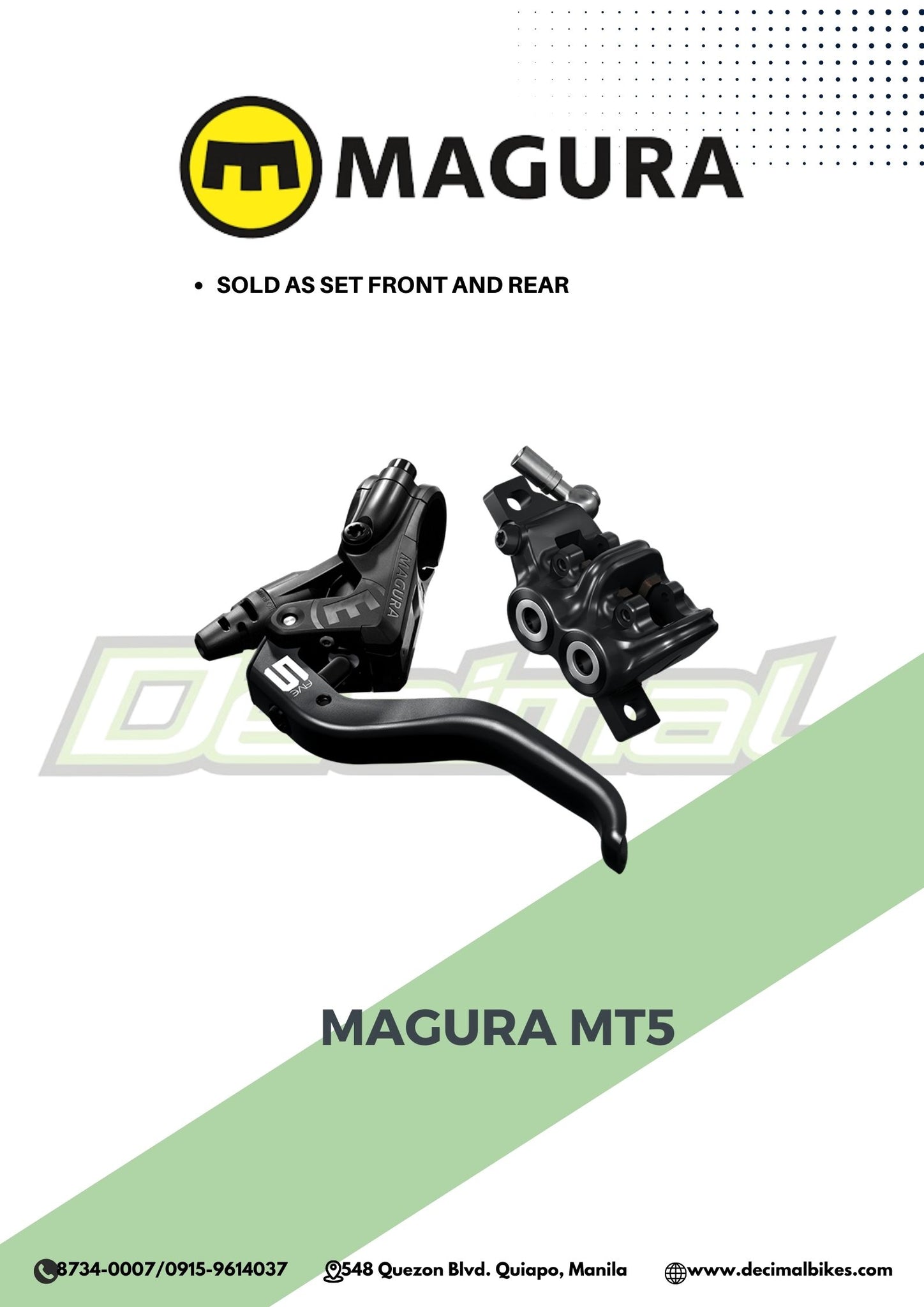 Hydraulic Disc Brakes MT5 Quad