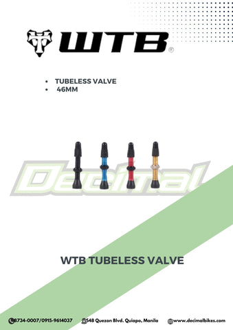 WTB Tubeless Valve TCS AL 46mm