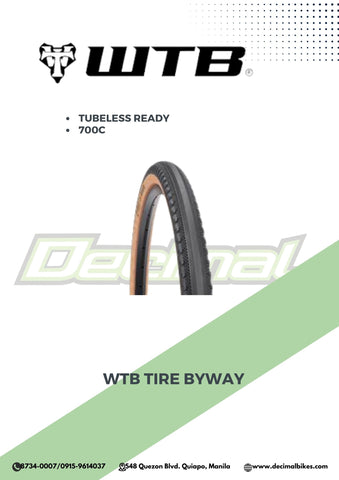 Tire Byway Tan Wall ORIGINAL ( SOLD PER PC )
