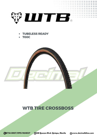 Tire Cross Boss 700c ORIGINAL ( SOLD PER PC. )