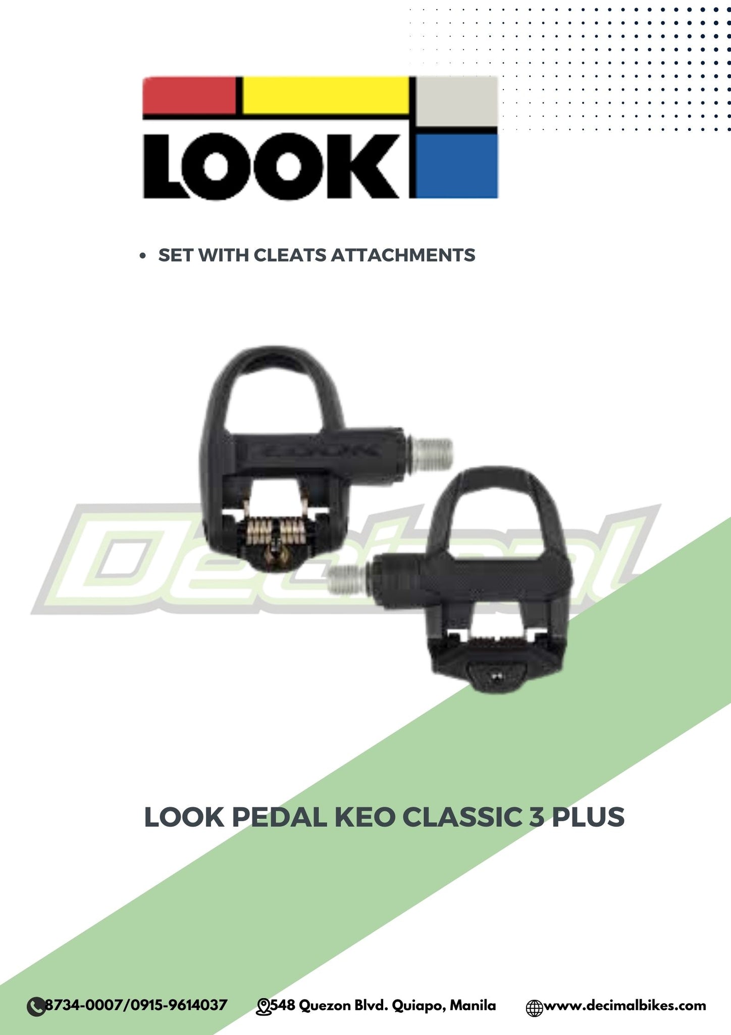 look keo classic 3 plus pedals Pedal Keo Classic 3 Plus – Decimal Bikes