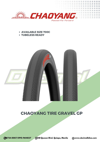 Tire Gravel GP Folding Tire Tubeless Original ( SOLD PER PC. )
