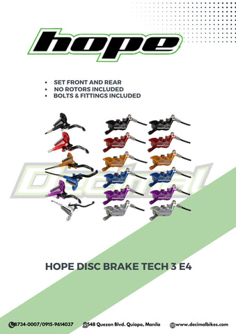 Hydraulic Disc Brake Tech 3 E4